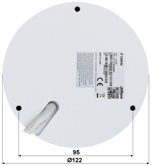 KAMERA WANDALOODPORNA IP IPC-HDBW5449R-ASE-NI-0360B Full-Color - 4 Mpx 3.6 mm DAHUA KAMERA WANDALOODPORNA IP IPC-HDBW5449R-ASE-NI-0360B Full-Color - 4 Mpx 3.6 mm DAHUA