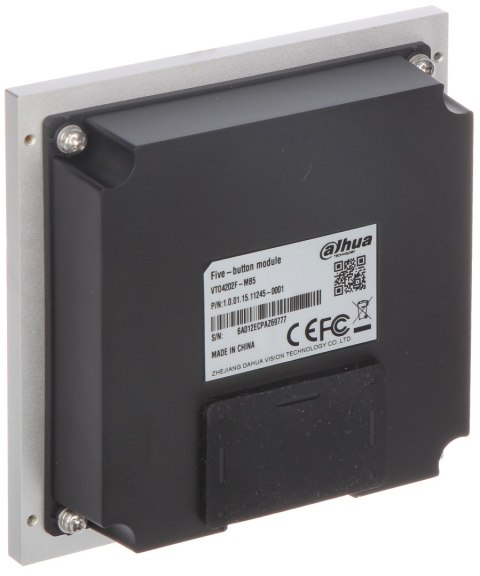 MODUŁ KLAWIATURY VTO4202F-MB5 DO MODUŁU VTO4202F-P DAHUA MODUŁ KLAWIATURY VTO4202F-MB5 DO MODUŁU VTO4202F-P DAHUA