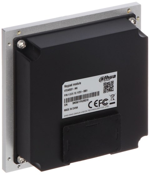 MODUŁ KLAWIATURY VTO4202F-MK DO MODUŁU VTO4202F-P DAHUA MODUŁ KLAWIATURY VTO4202F-MK DO MODUŁU VTO4202F-P DAHUA