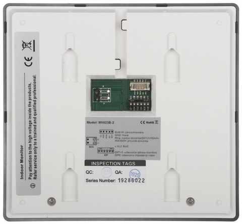 PANEL WEWNĘTRZNY M1023B-2 VIDOS PANEL WEWNĘTRZNY M1023B-2 VIDOS