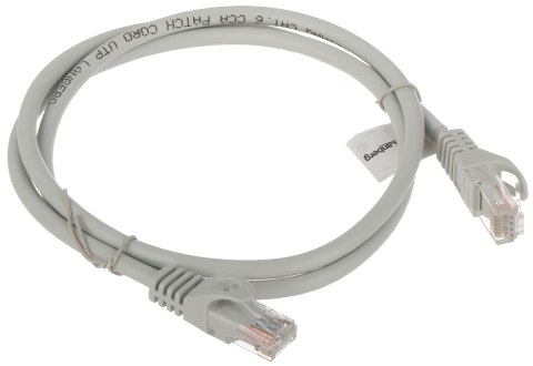 PATCHCORD RJ45/6/1.0-GREY 1.0 m Lanberg PATCHCORD RJ45/6/1.0-GREY 1.0 m Lanberg