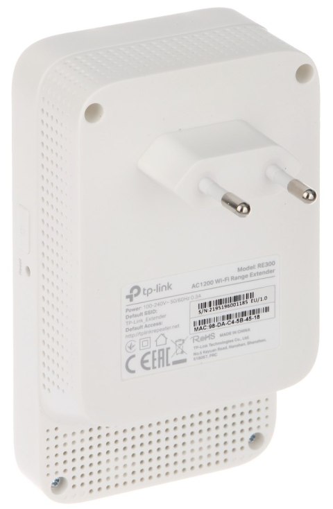 UNIWERSALNY WZMACNIACZ SIECI BEZPRZEWODOWEJ TL-RE300 2.4 GHz, 5 GHz TP-LINK UNIWERSALNY WZMACNIACZ SIECI BEZPRZEWODOWEJ TL-RE300 2.4 GHz, 5 GHz TP-LINK