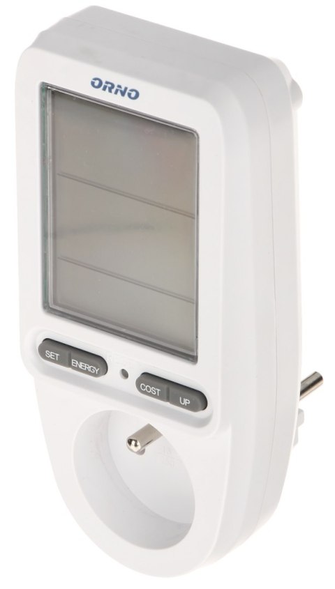 WATOMIERZ, KALKULATOR ENERGII Z WYŚWIETLACZEM LCD OR-WAT-435 ORNO WATOMIERZ, KALKULATOR ENERGII Z WYŚWIETLACZEM LCD OR-WAT-435 ORNO