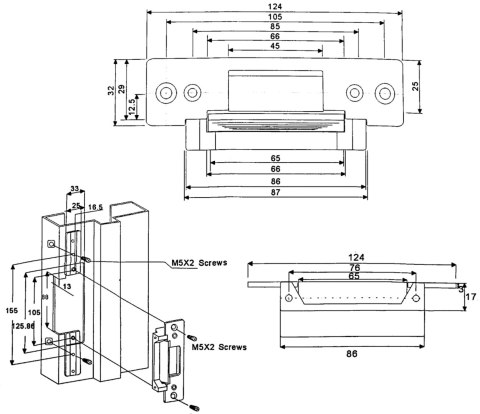 ZACZEP ELEKTROMAGNETYCZNY ASF702 DAHUA ZACZEP ELEKTROMAGNETYCZNY ASF702 DAHUA