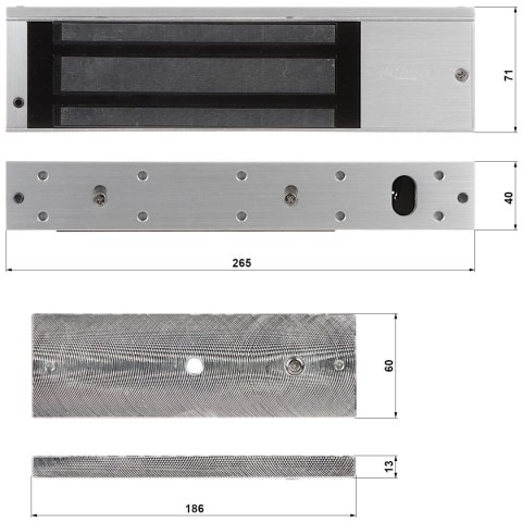 ZWORA ELEKTROMAGNETYCZNA ASF500A DAHUA ZWORA ELEKTROMAGNETYCZNA ASF500A DAHUA