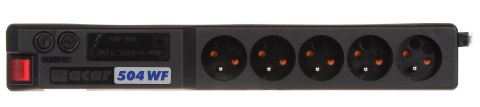 LISTWA ZASILAJĄCA ACAR-504/WF/RACK LISTWA ZASILAJĄCA ACAR-504/WF/RACK