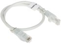 PATCHCORD RJ45/6/0.5-GREY 0.5 m Lanberg