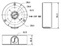 UCHWYT KAMERY PFA134 DAHUA