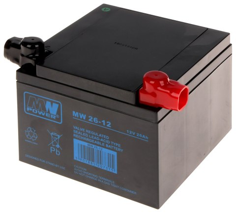 AKUMULATOR 12V/26AH-MW AKUMULATOR 12V/26AH-MW