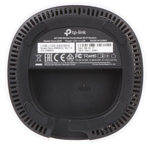 DOMOWY SYSTEM WI-FI DECO-M4(2-PACK) 2.4 GHz, 5 GHz 300 Mb/s + 867 Mb/s TP-LINK DOMOWY SYSTEM WI-FI DECO-M4(2-PACK) 2.4 GHz, 5 GHz 300 Mb/s + 867 Mb/s TP-LINK