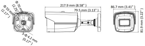 KAMERA AHD, HD-CVI, HD-TVI, PAL DS-2CE16H8T-IT3F(2.8mm) - 5 Mpx Hikvision KAMERA AHD, HD-CVI, HD-TVI, PAL DS-2CE16H8T-IT3F(2.8mm) - 5 Mpx Hikvision