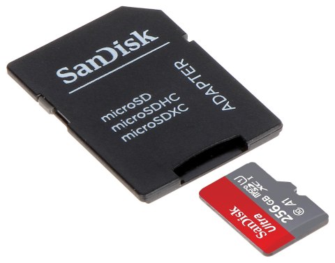 KARTA PAMIĘCI SD-MICRO-10/256-SANDISK microSD UHS-I, SDXC 256 GB SANDISK KARTA PAMIĘCI SD-MICRO-10/256-SANDISK microSD UHS-I, SDXC 256 GB SANDISK