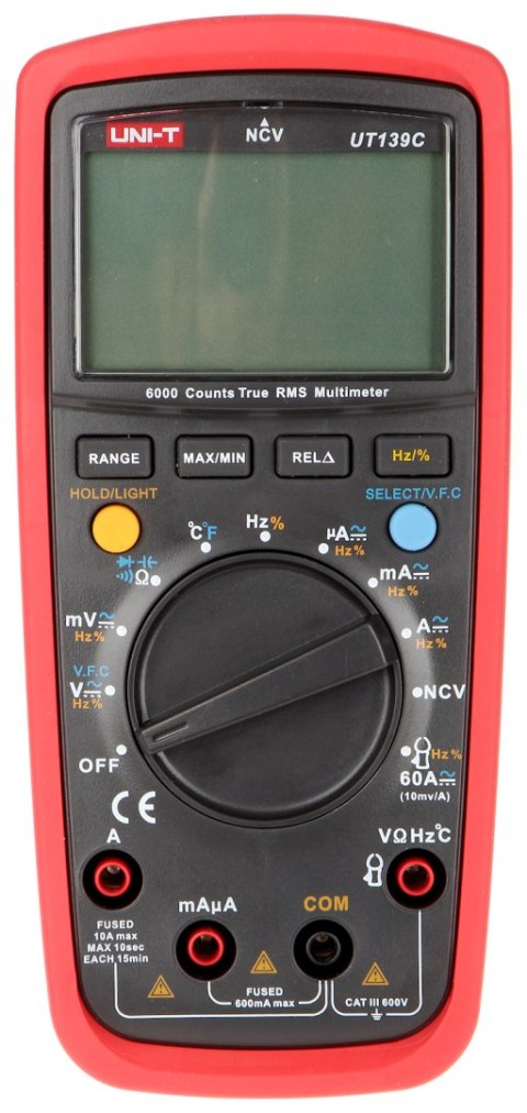 MIERNIK UNIWERSALNY UT-139C UNI-T MIERNIK UNIWERSALNY UT-139C UNI-T