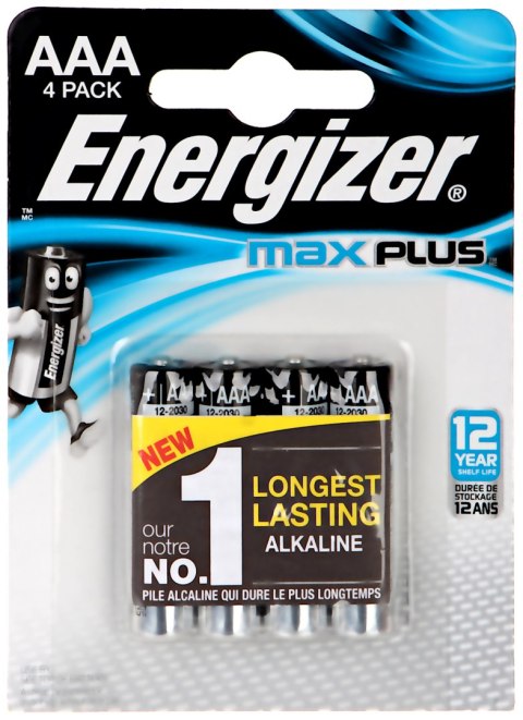 BATERIA ALKALICZNA BAT-AAA-MAXPLUS*P4 1.5 V LR03 ENERGIZER BATERIA ALKALICZNA BAT-AAA-MAXPLUS*P4 1.5 V LR03 ENERGIZER