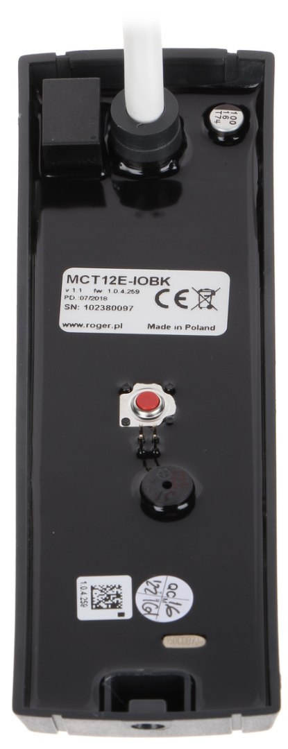 CZYTNIK ZBLIŻENIOWY MCT12E-BK-IO ROGER CZYTNIK ZBLIŻENIOWY MCT12E-BK-IO ROGER