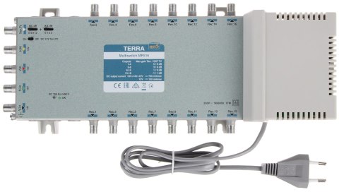 MULTISWITCH MR-516 5 WEJŚĆ/16 WYJŚĆ TERRA MULTISWITCH MR-516 5 WEJŚĆ/16 WYJŚĆ TERRA