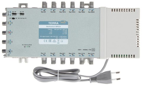 MULTISWITCH MR-524 5 WEJŚĆ/24 WYJŚCIA TERRA MULTISWITCH MR-524 5 WEJŚĆ/24 WYJŚCIA TERRA