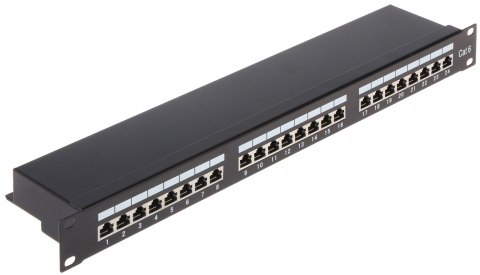 PATCH PANEL RJ-45 PP-24/RJ6-C/FTP-S PATCH PANEL RJ-45 PP-24/RJ6-C/FTP-S