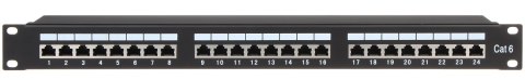 PATCH PANEL RJ-45 PP-24/RJ6-C/FTP-S PATCH PANEL RJ-45 PP-24/RJ6-C/FTP-S