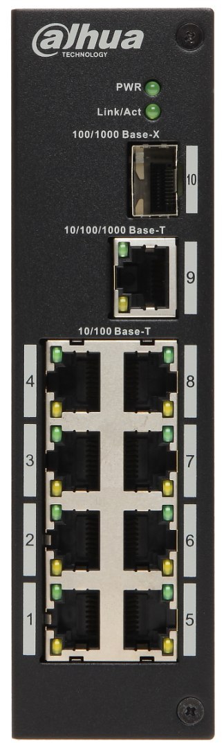SWITCH PRZEMYSŁOWY PFS3110-8T 8-PORTOWY SFP DAHUA SWITCH PRZEMYSŁOWY PFS3110-8T 8-PORTOWY SFP DAHUA