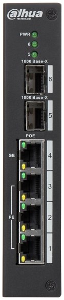 SWITCH PRZEMYSŁOWY POE PFS3206-4P-96 4-PORTOWY SFP DAHUA