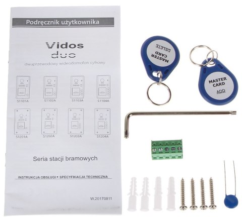 WIDEODOMOFON S1108A VIDOS WIDEODOMOFON S1108A VIDOS