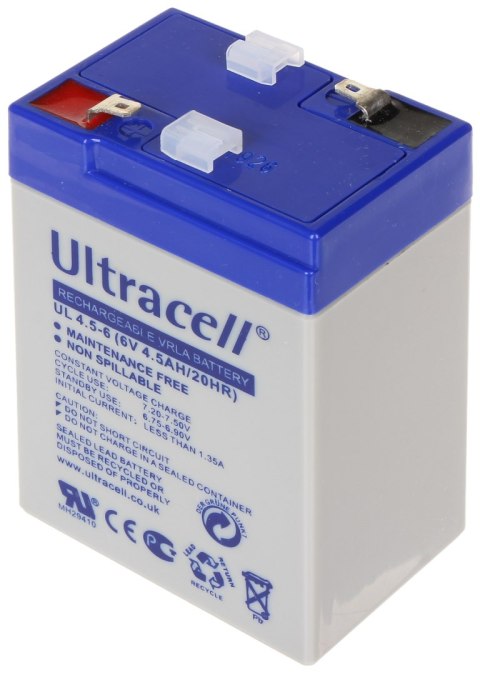 AKUMULATOR 6V/4.5AH-UL ULTRACELL AKUMULATOR 6V/4.5AH-UL ULTRACELL