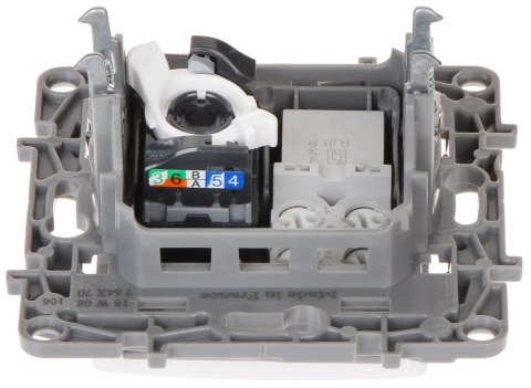 GNIAZDO KOŃCOWE RJ-11 + RJ-45 LE-764570 Niloe LEGRAND GNIAZDO KOŃCOWE RJ-11 + RJ-45 LE-764570 Niloe LEGRAND