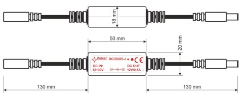 MODUŁ PRZETWORNICY DC/DC05-J PULSAR MODUŁ PRZETWORNICY DC/DC05-J PULSAR