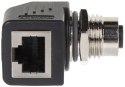 PRZEJŚCIE KĄTOWE M12D-G/RJ45-G