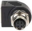 PRZEJŚCIE KĄTOWE M12D-G/RJ45-G