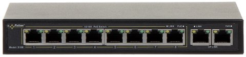 SWITCH POE S-108 8-PORTOWY PULSAR SWITCH POE S-108 8-PORTOWY PULSAR