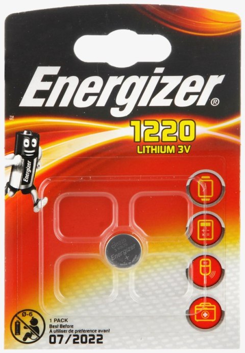 BATERIA LITOWA BAT-CR1220 ENERGIZER BATERIA LITOWA BAT-CR1220 ENERGIZER