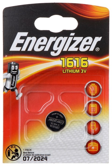 BATERIA LITOWA BAT-CR1616 ENERGIZER BATERIA LITOWA BAT-CR1616 ENERGIZER