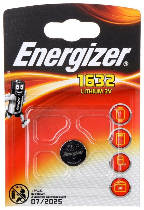 BATERIA LITOWA BAT-CR1632 ENERGIZER BATERIA LITOWA BAT-CR1632 ENERGIZER