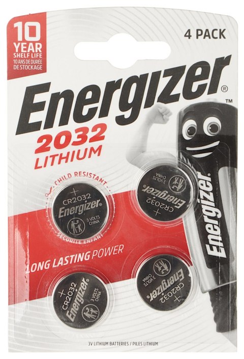 BATERIA LITOWA BAT-CR2032*P4 ENERGIZER BATERIA LITOWA BAT-CR2032*P4 ENERGIZER