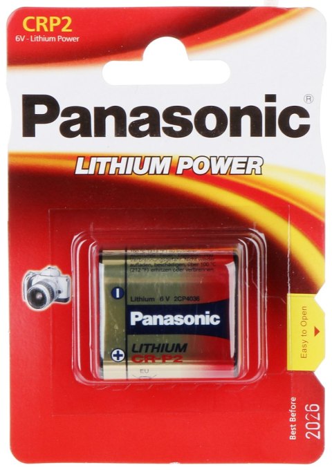 BATERIA LITOWA BAT-CRP2 6 V PANASONIC BATERIA LITOWA BAT-CRP2 6 V PANASONIC