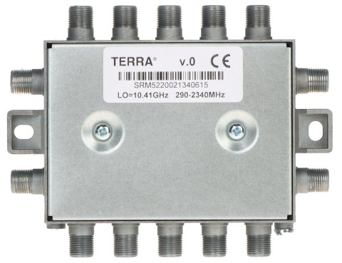 MULTISWITCH PRZELOTOWY UNICABLE I/II SRM-522 5 WEJŚĆ / 5 WYJŚĆ + 2 WYJŚCIA UNICABLE TERRA MULTISWITCH PRZELOTOWY UNICABLE I/II SRM-522 5 WEJŚĆ / 5 WYJŚĆ + 2 WYJŚCIA UNICABLE TERRA