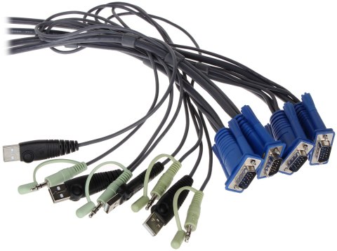 PRZEŁĄCZNIK VGA + USB CS-64US PRZEŁĄCZNIK VGA + USB CS-64US