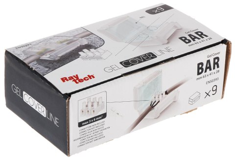 PUSZKA POŁĄCZENIOWA GELBOX BAR-MP IP68 RayTech PUSZKA POŁĄCZENIOWA GELBOX BAR-MP IP68 RayTech