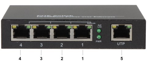 SWITCH POE SPS-4P/1 5-PORTOWY SWITCH POE SPS-4P/1 5-PORTOWY