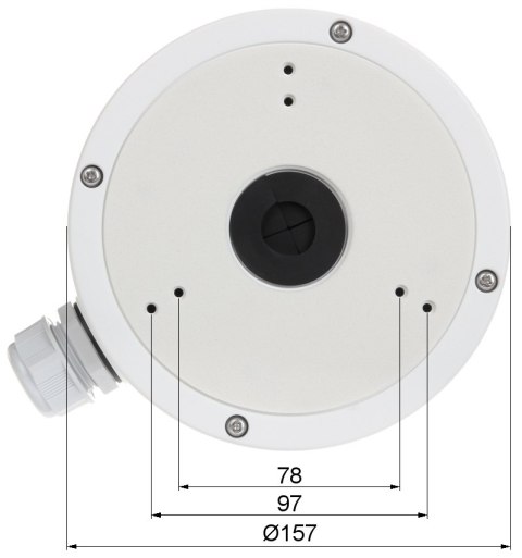UCHWYT KAMERY DS-1280ZJ-M Hikvision UCHWYT KAMERY DS-1280ZJ-M Hikvision