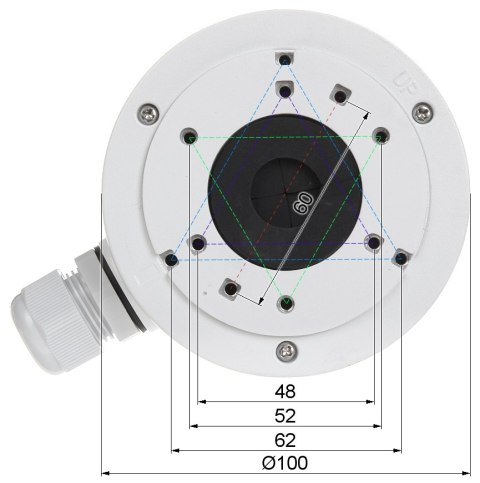 UCHWYT KAMERY DS-1280ZJ-XS Hikvision UCHWYT KAMERY DS-1280ZJ-XS Hikvision