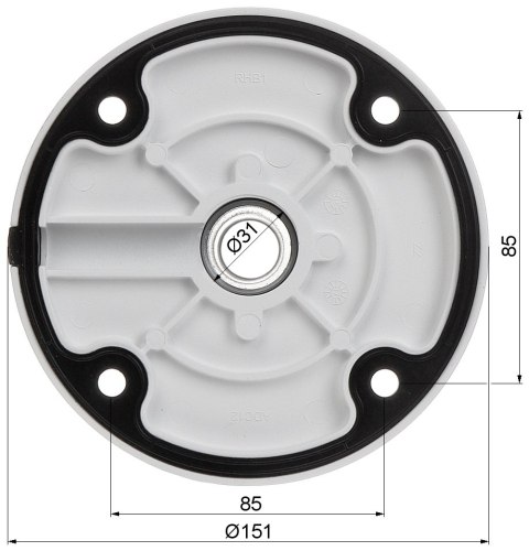 UCHWYT SUFITOWY KAMERY DS-1271ZJ-110 Hikvision UCHWYT SUFITOWY KAMERY DS-1271ZJ-110 Hikvision