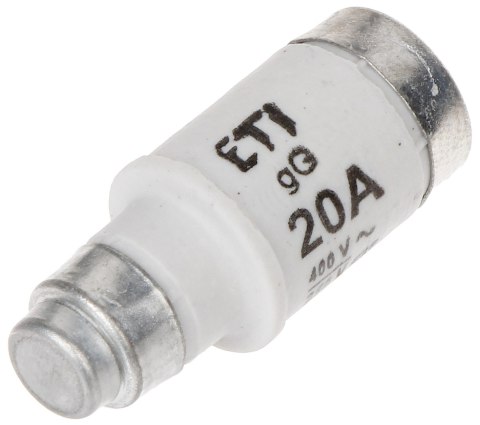 WKŁADKA TOPIKOWA ETI-D02/20A 20 A 400 V gG E18 ETI WKŁADKA TOPIKOWA ETI-D02/20A 20 A 400 V gG E18 ETI