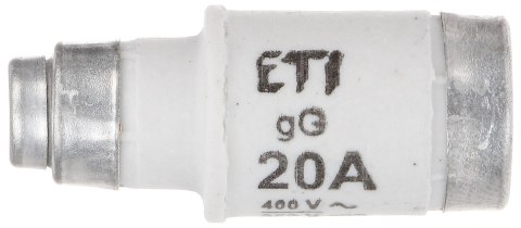 WKŁADKA TOPIKOWA ETI-D02/20A 20 A 400 V gG E18 ETI WKŁADKA TOPIKOWA ETI-D02/20A 20 A 400 V gG E18 ETI