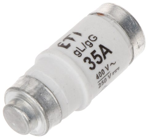 WKŁADKA TOPIKOWA ETI-D02/35A 35 A 400 V gL/gG E18 ETI WKŁADKA TOPIKOWA ETI-D02/35A 35 A 400 V gL/gG E18 ETI