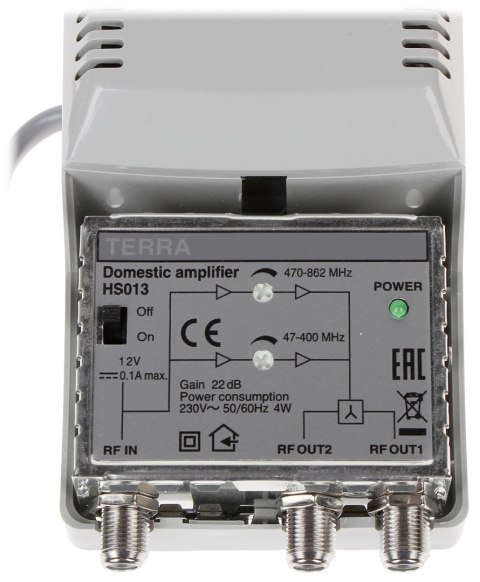 WZMACNIACZ ANTENOWY HS-013 TERRA WZMACNIACZ ANTENOWY HS-013 TERRA