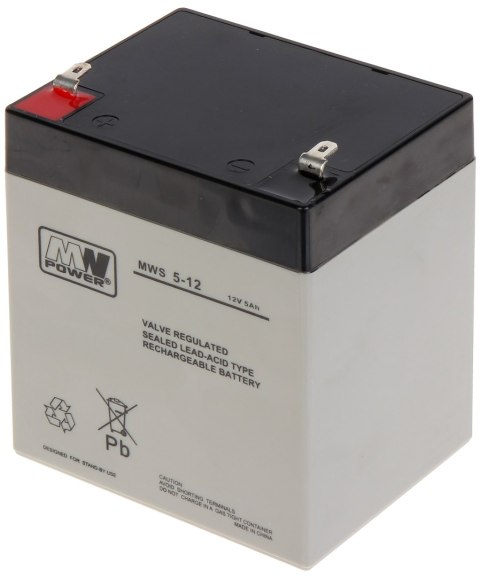AKUMULATOR 12V/5AH-MWS AKUMULATOR 12V/5AH-MWS