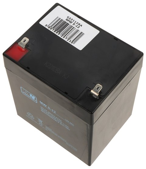 AKUMULATOR 12V/5AH-MW AKUMULATOR 12V/5AH-MW